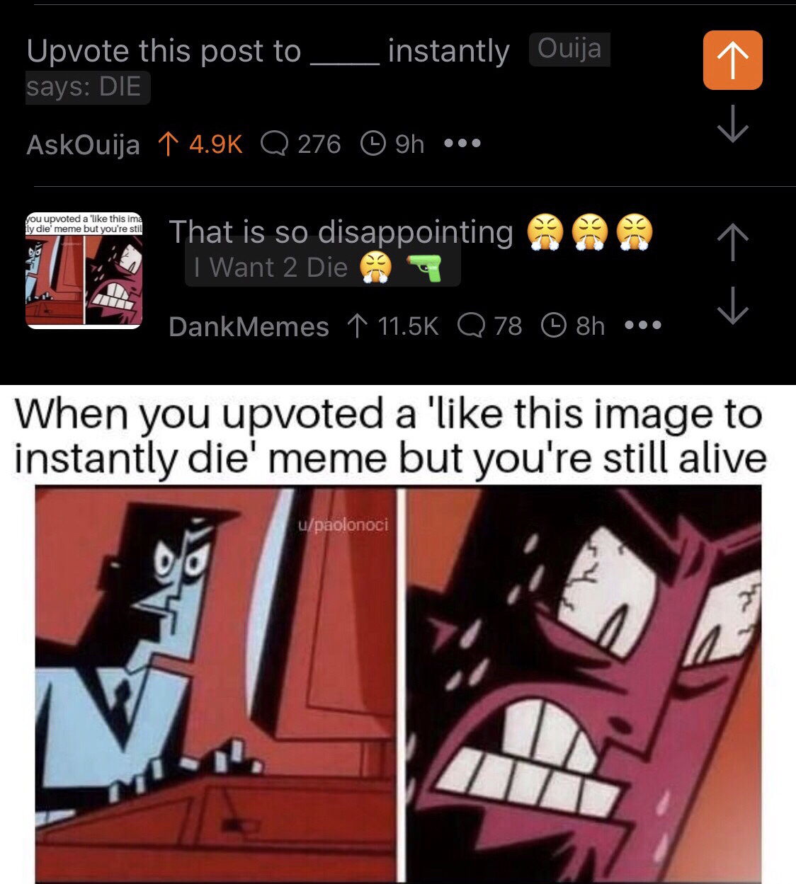 Second Post Getting to see the second post was a disappointment | Scrolller