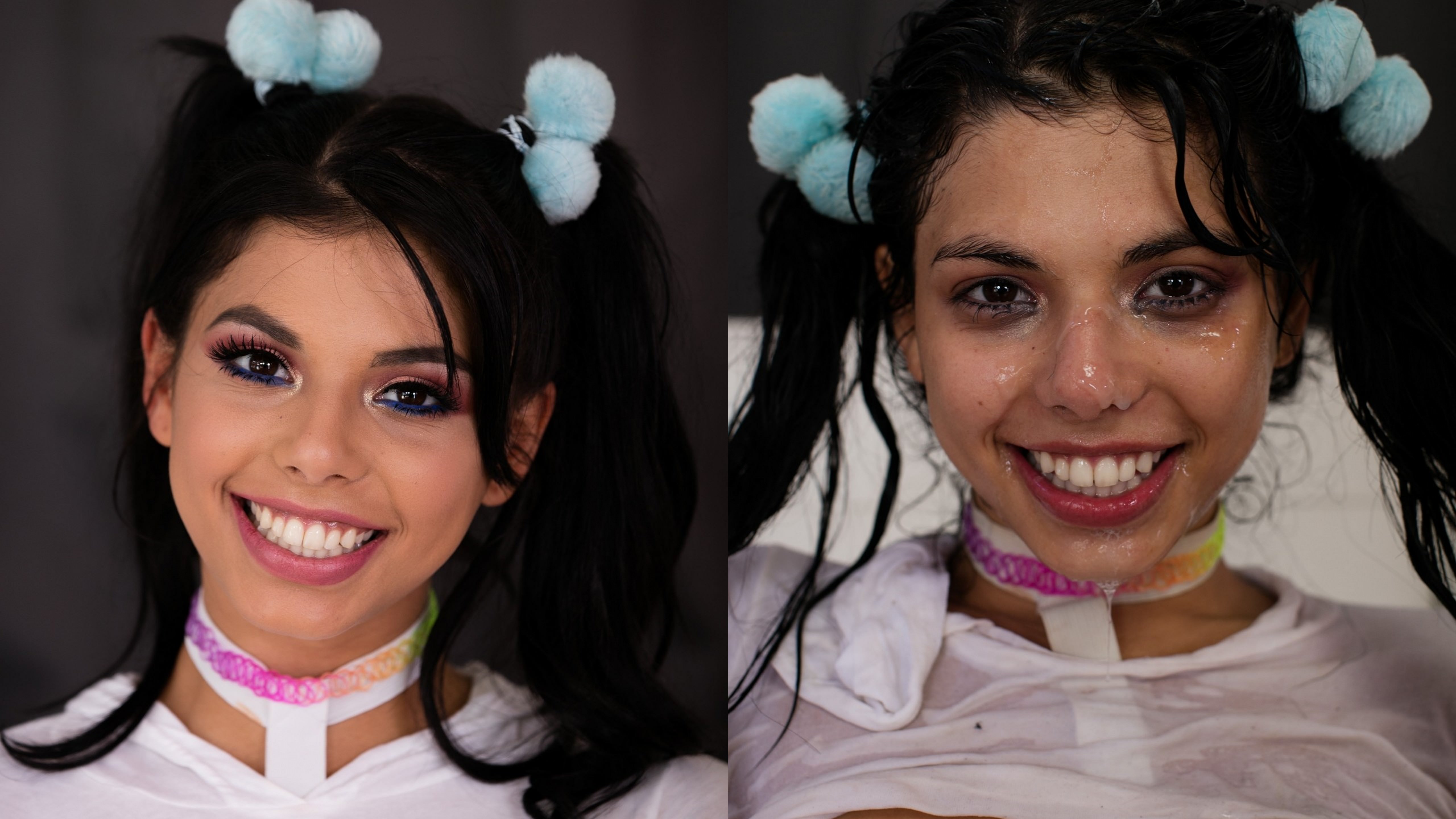 Gina Valentina Before And After Collage Scrolller