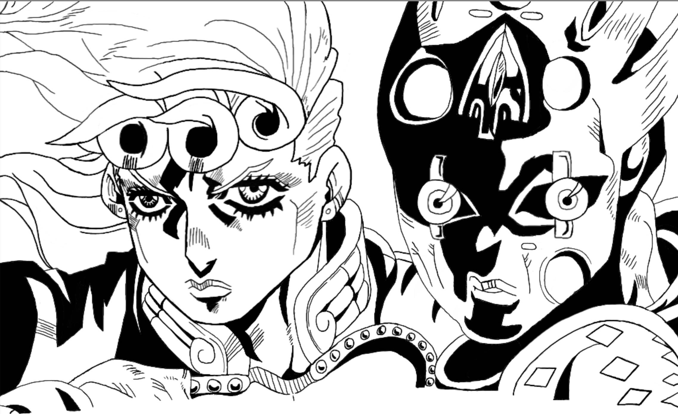 Giorno and GER fan art | Scrolller