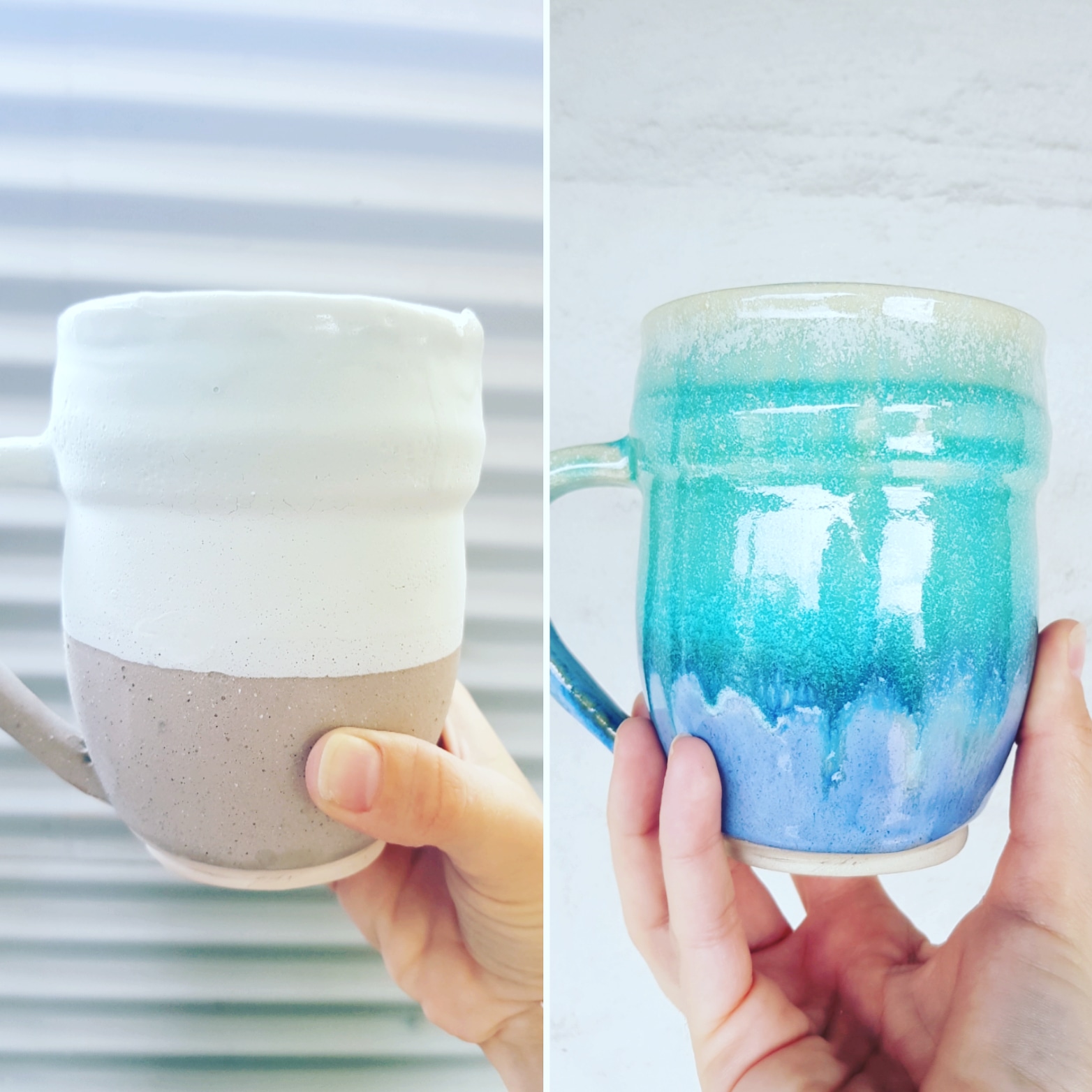 Glaze, before vs after firing 🔥 photo credit instagram indiebay Scrolller