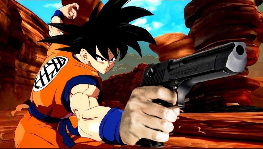 Goku says, "Stop jacking off to my wife." | Scrolller