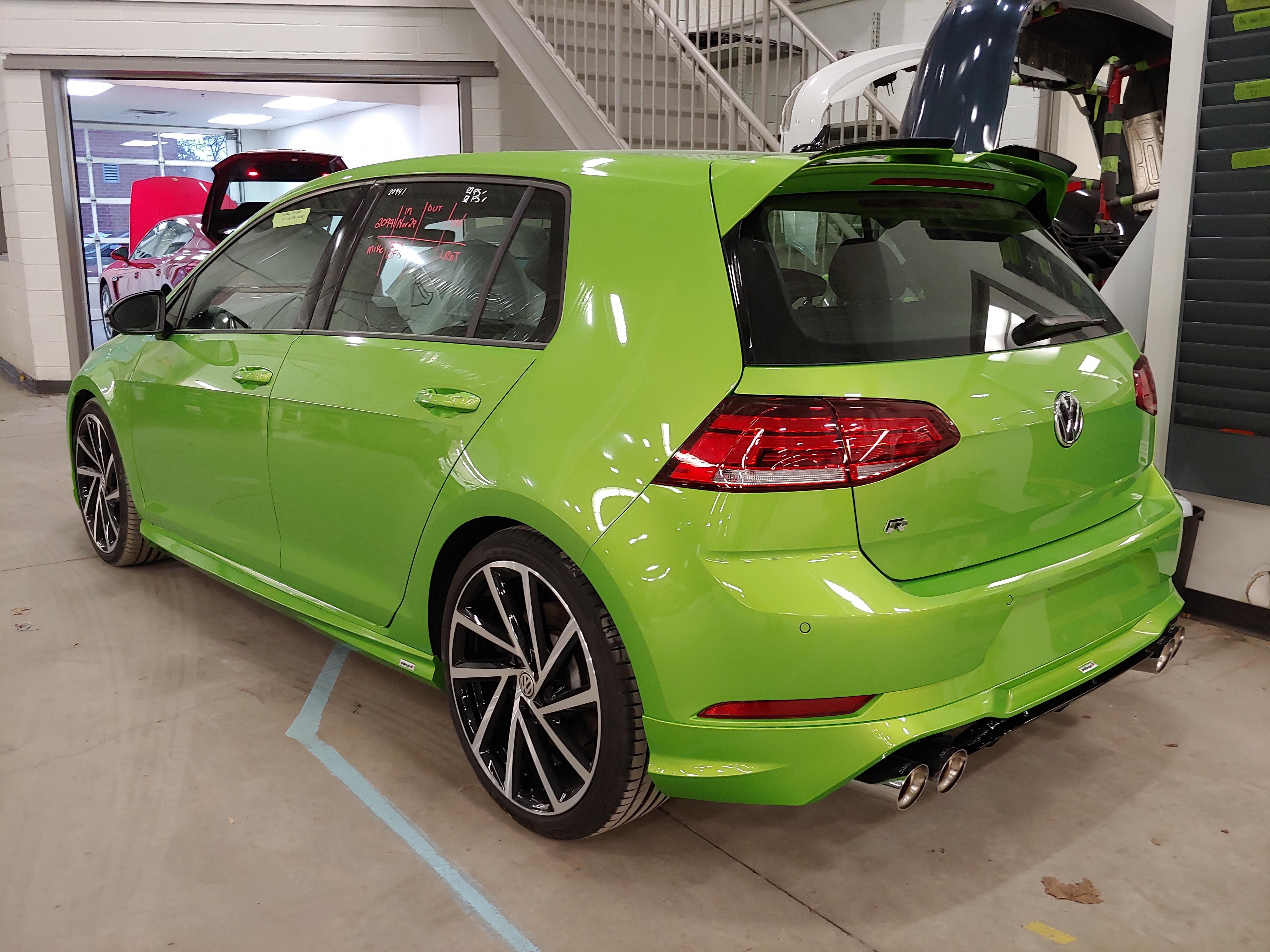 Golf R with Oettinger body kit and Exhaust: Rear | Scrolller