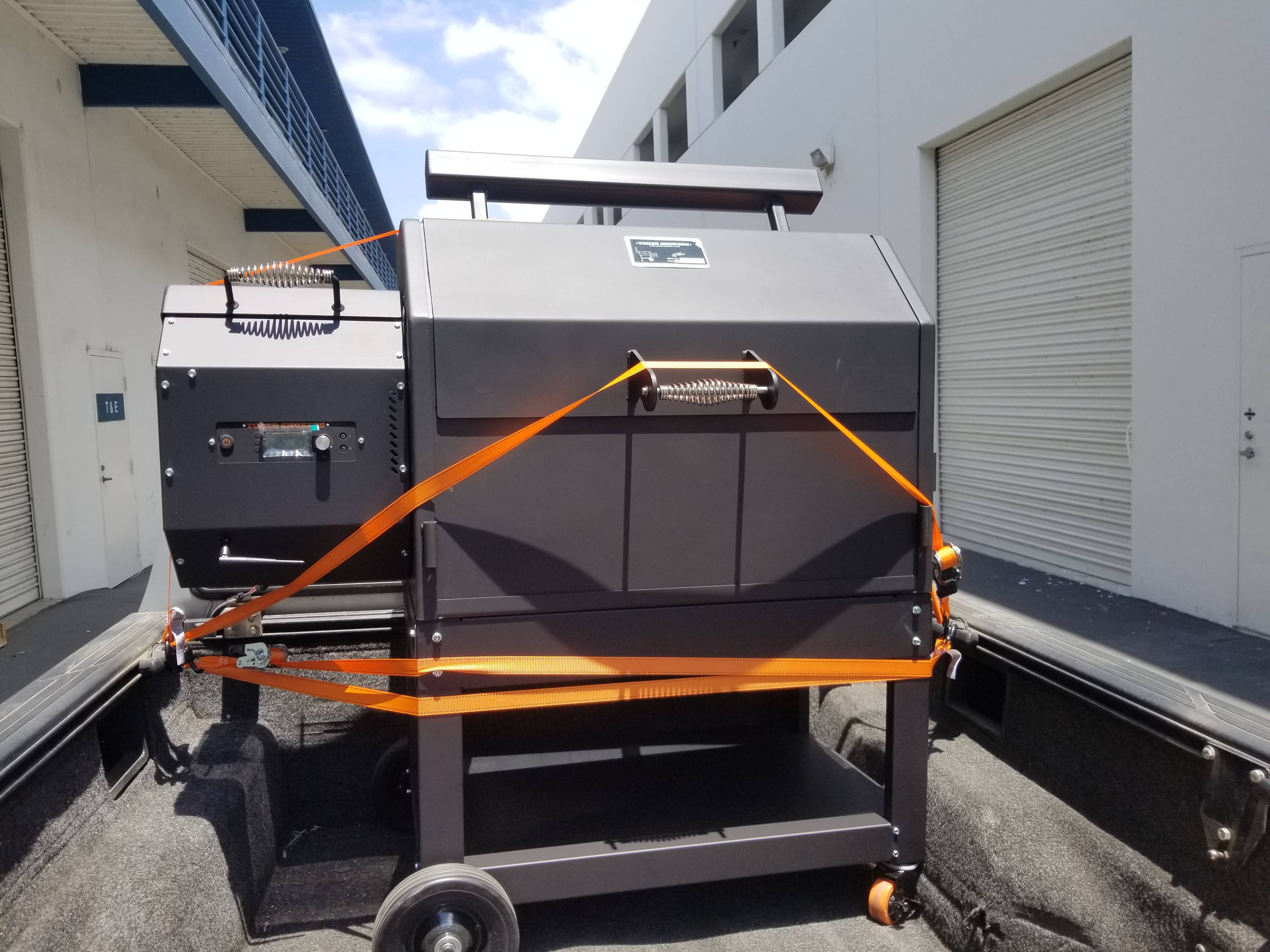 Got a Yoder in the back of my Toyoder. My first smoker. Started keto ...