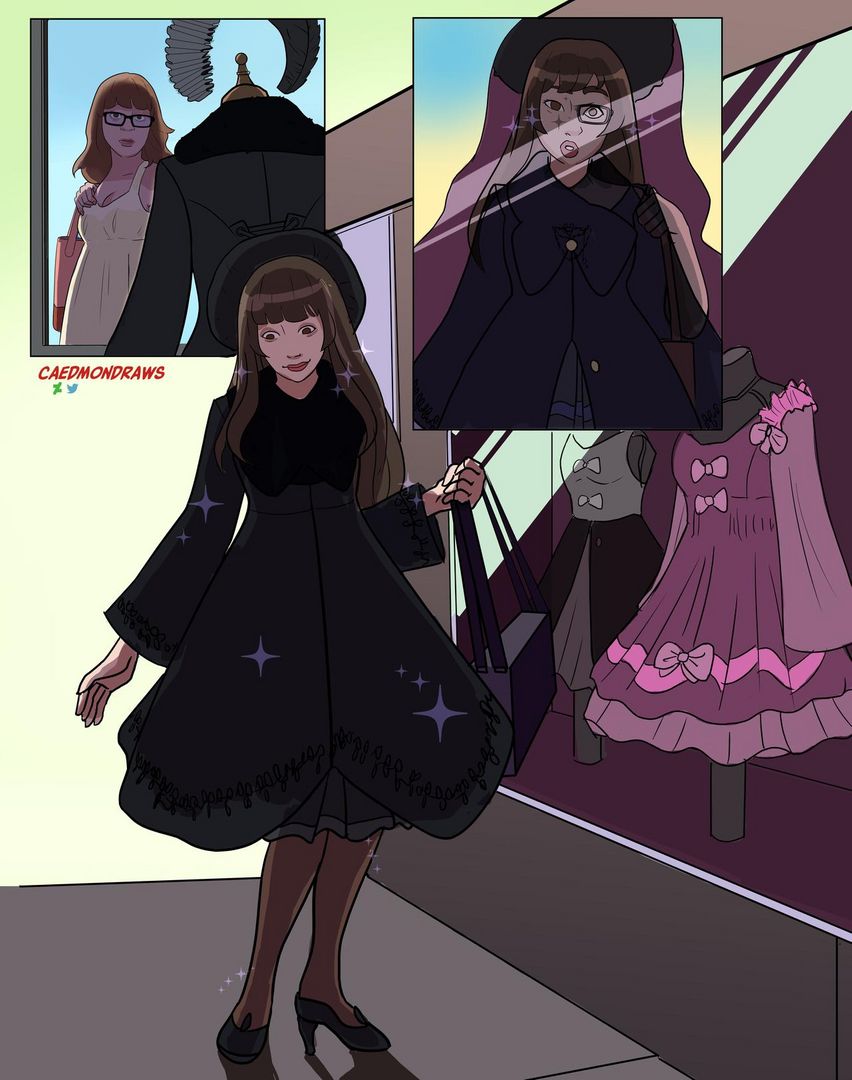 Gothic Lolita Princess [F2F/FTF TF; Princessification] - CaedmonDraws ...