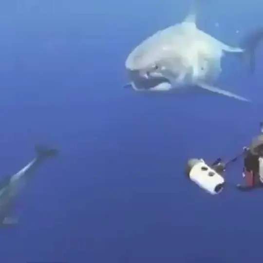 Great white boop - Not today, Bruce.