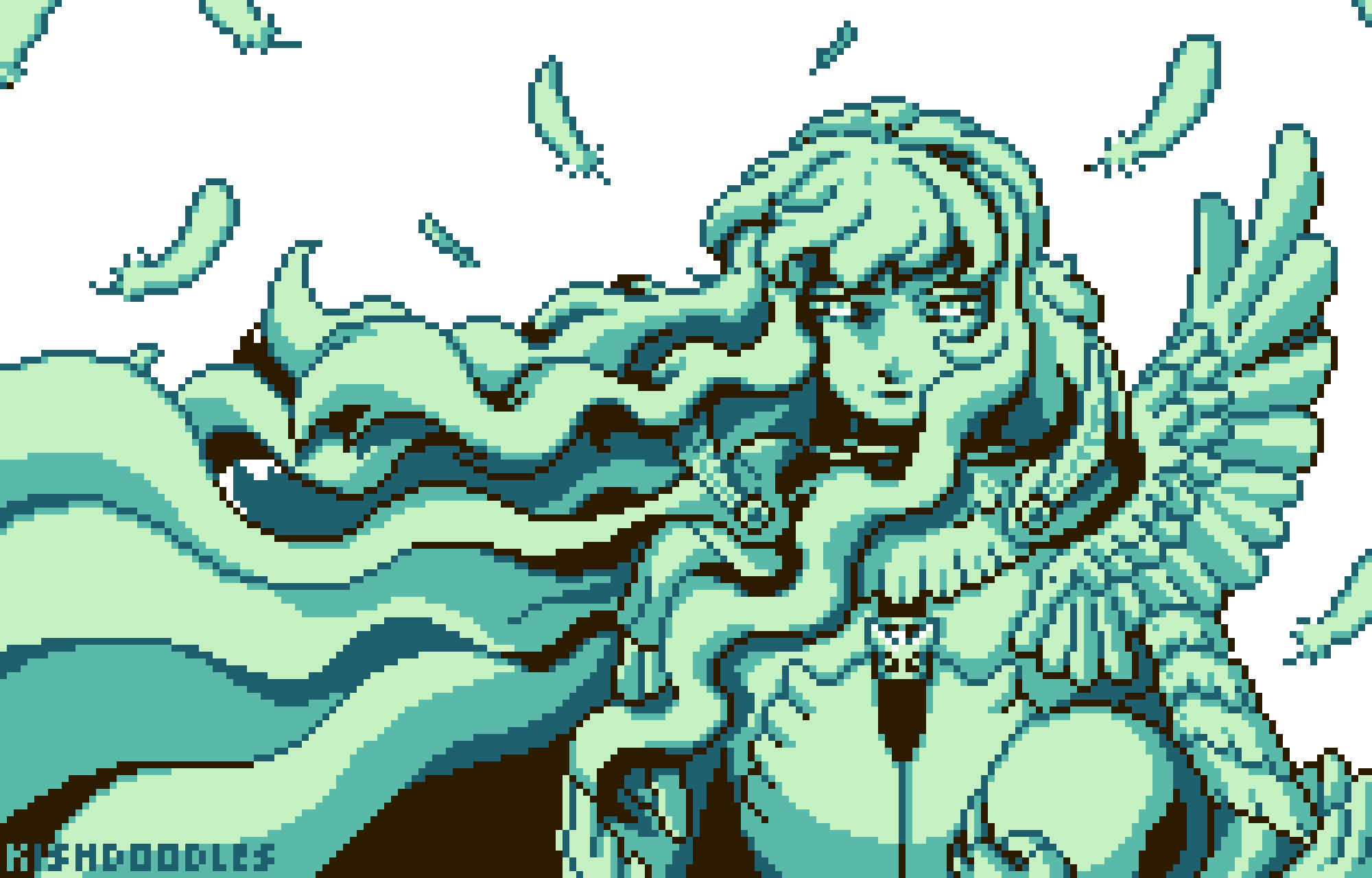 Griffith Pixel Art I made :) | Scrolller