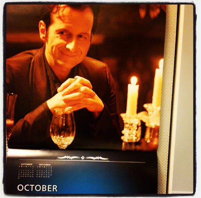 Guess who's Mr. October on the calendar? | Scrolller