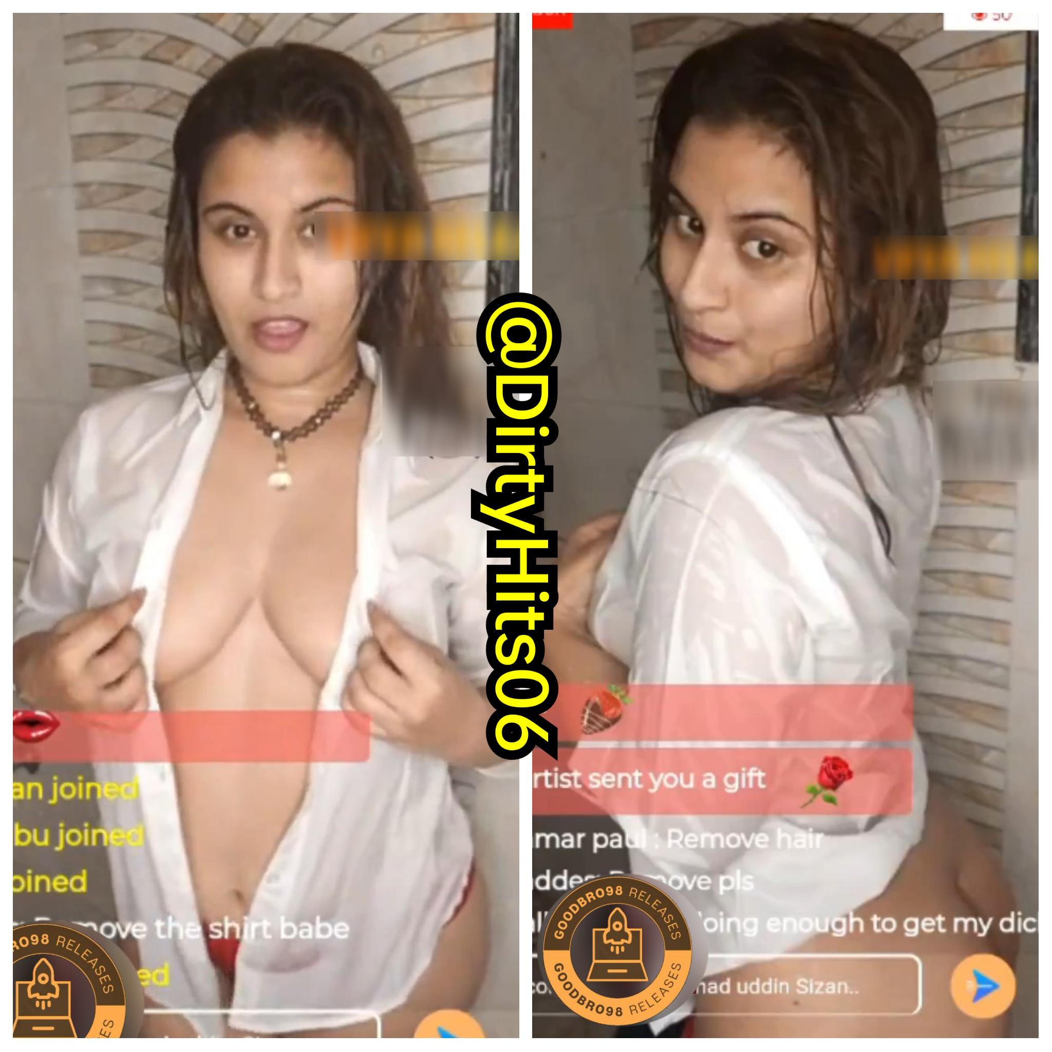 💜🌈Gunjan Aras Super Expensive Shower Live Show With Transparent T-shirt,  Super Demanded Girl 17Mins+ With Voice!🌈💜 | Scrolller