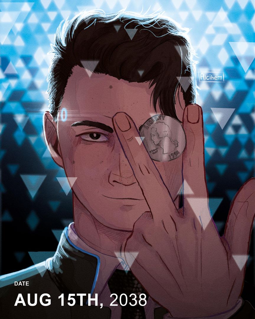 Happy activation day Connor! [Fanart by me. @Alcihem on IG] | Scrolller