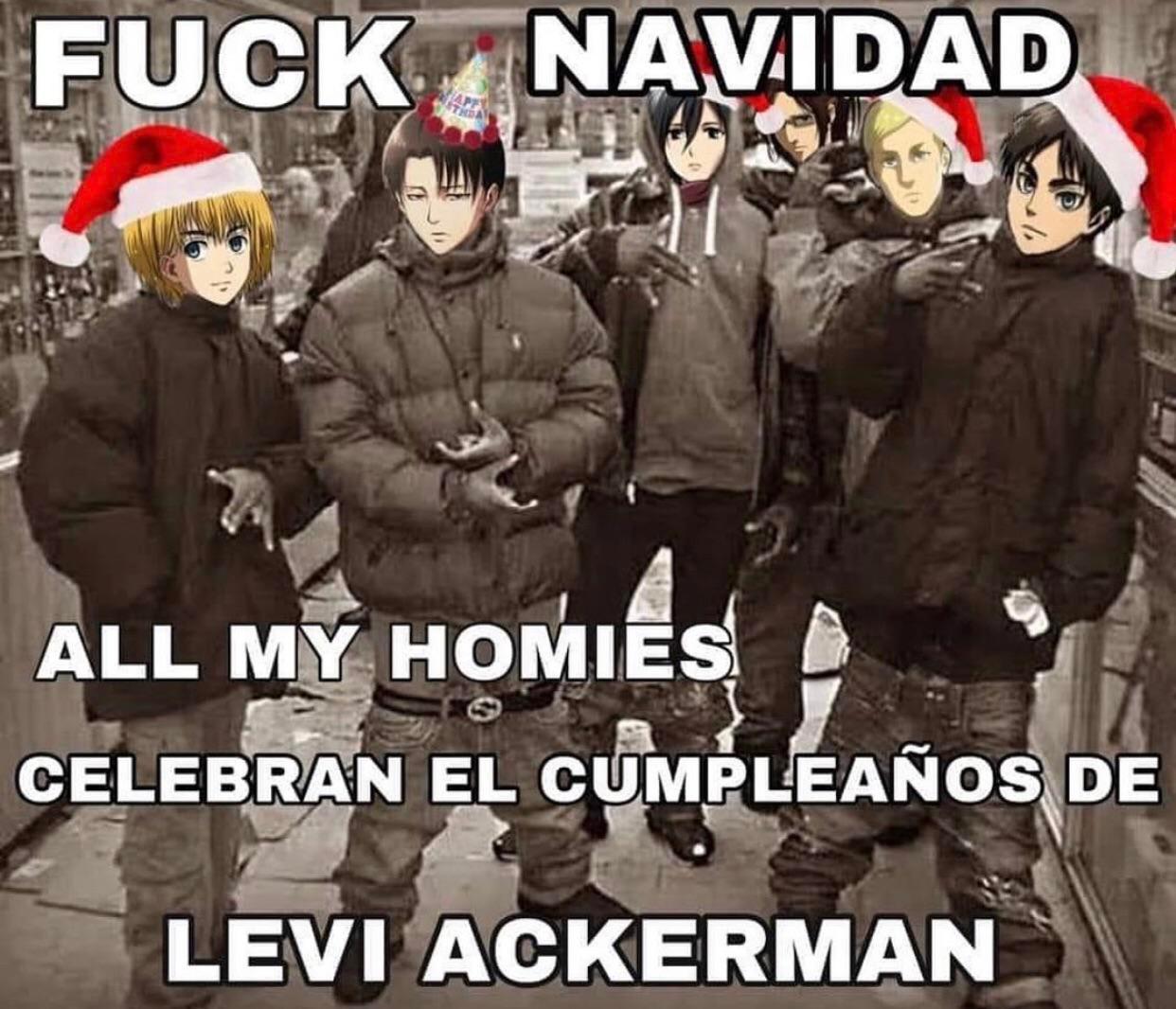 happy birthday levi 🥳 | Scrolller