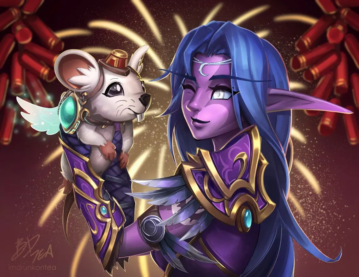 Happy Year of the Rat! by Brandon Dunn