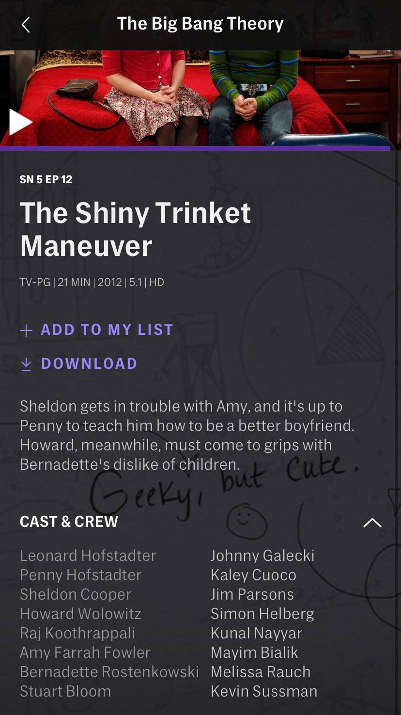 HBO max cast and crew section giving spoilers | Scrolller