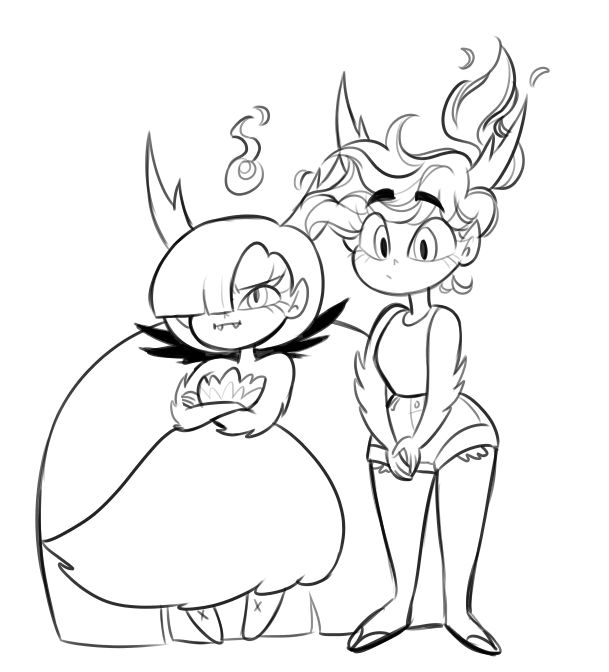 Hekapoo Wednesday Hekapoo And Her Daughter Hestia Scrolller