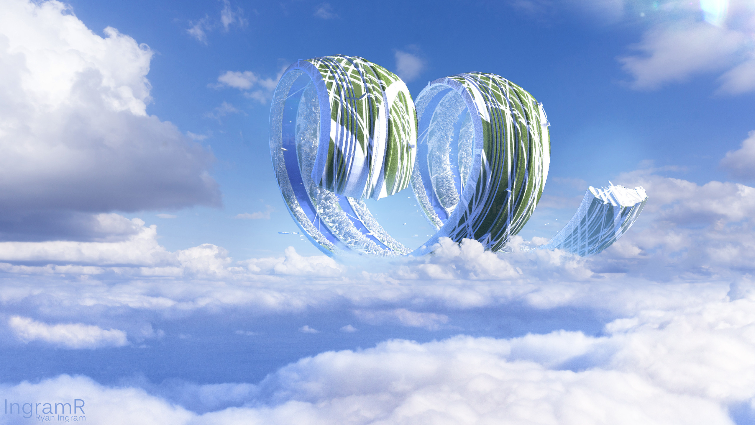 Helix Prime - Capital City by Ryan Ingram | Scrolller