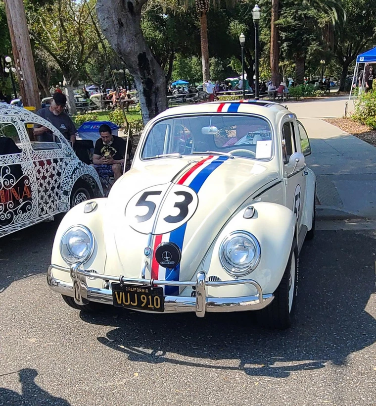 Herbie, Kelley Park VW car show. San Jose, CA Scrolller