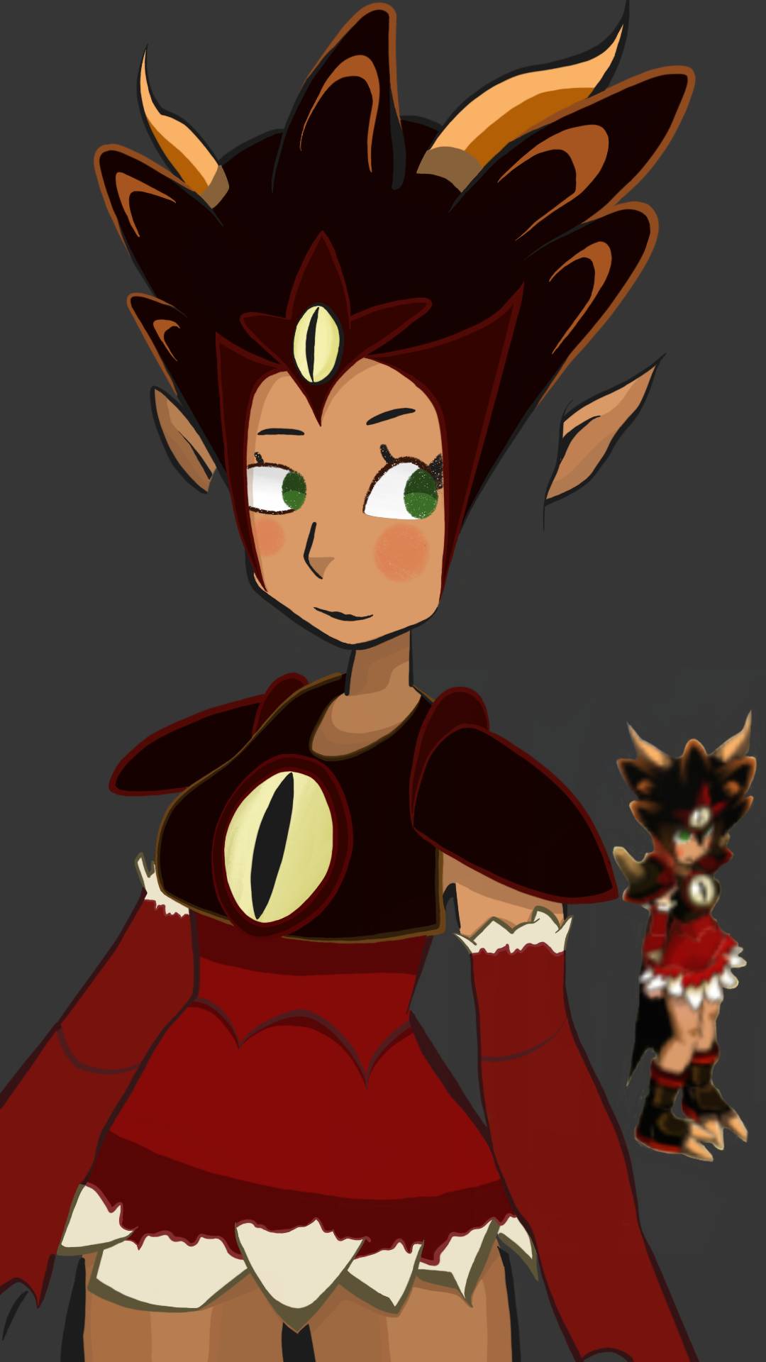 Here's a unfinished art of a guildmate's character! | Scrolller