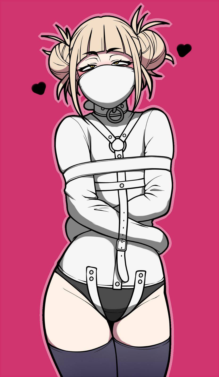 Slideshow anime straitjacket bondage.
