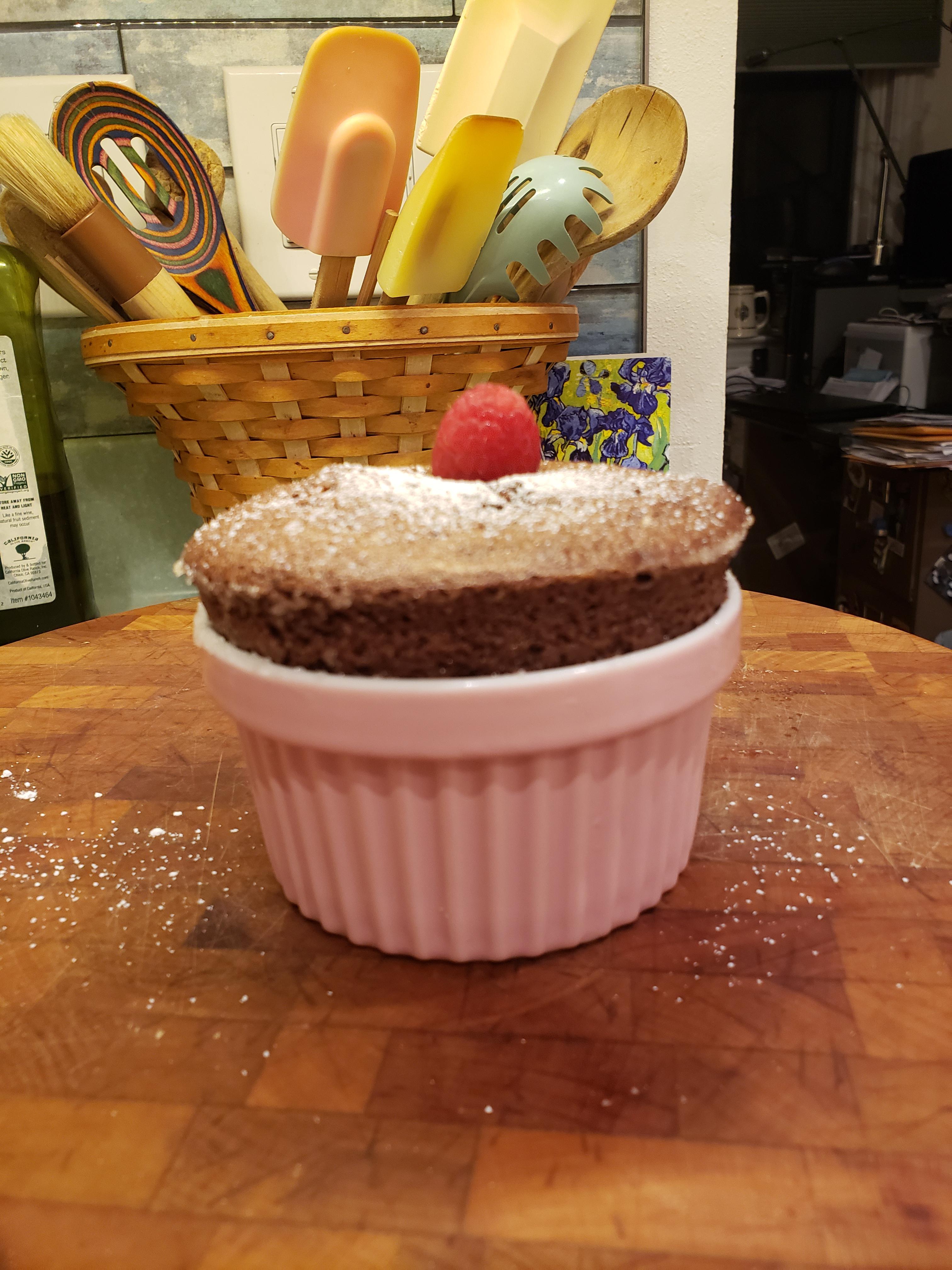 [Homemade] Chocolate souffle | Scrolller
