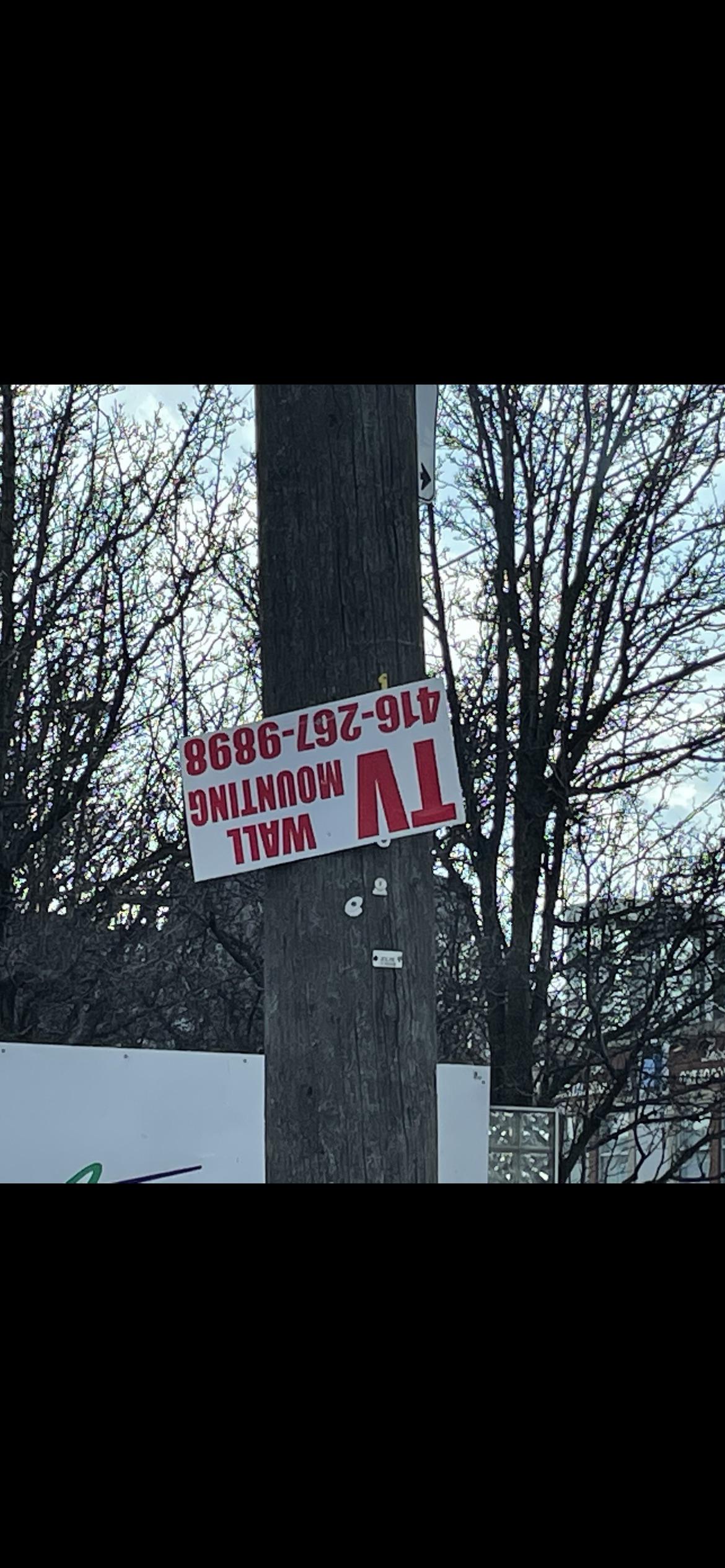 Hope They Mount TVs Better Than They Mount Signs Scrolller hope-they-mount-tvs-better-than-they-mount-signs-scrolller