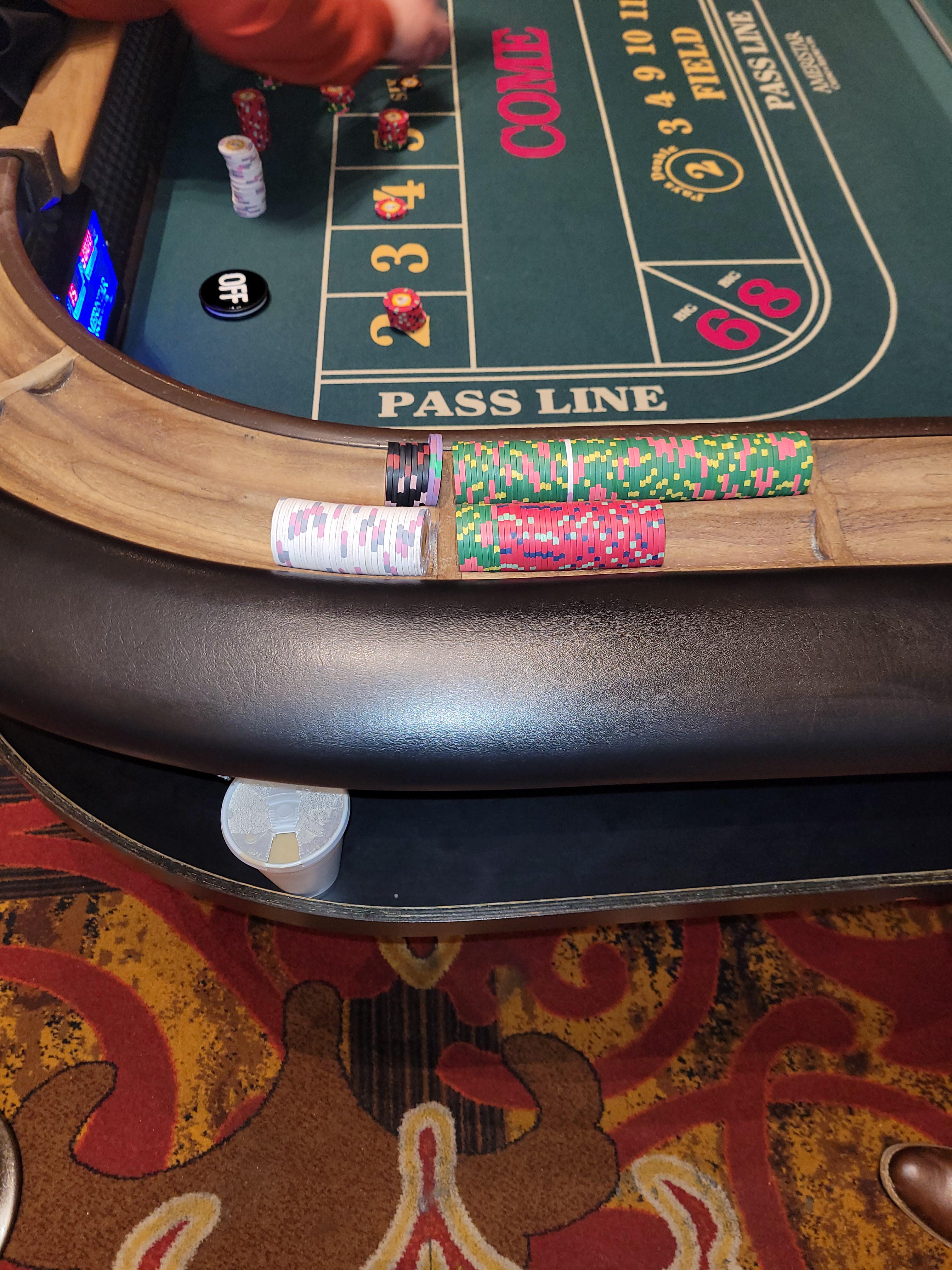 Hot table! Multiple hot shooters, I rolled the all. Scrolller