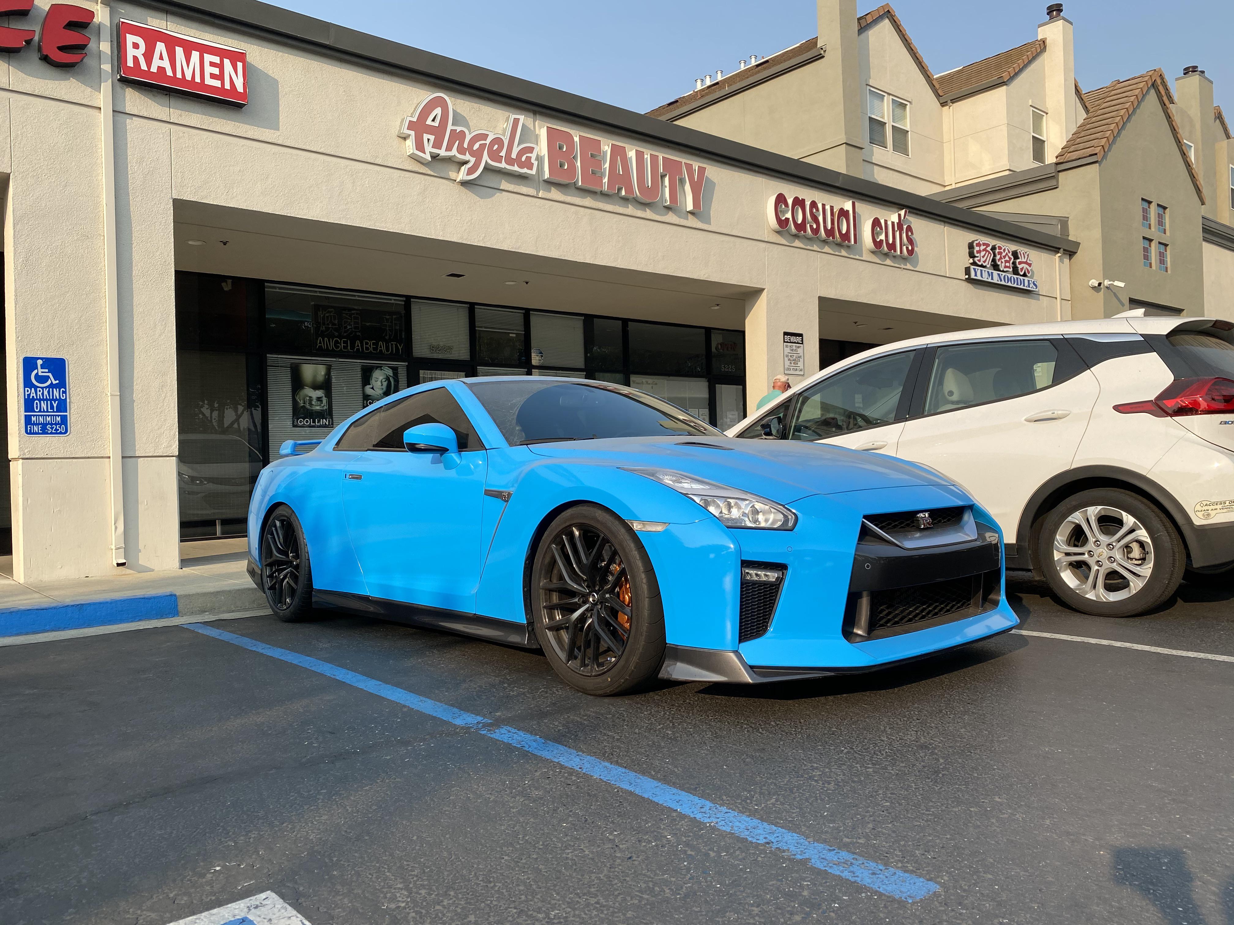 How about Light Blue GT-R R35 ? | Scrolller