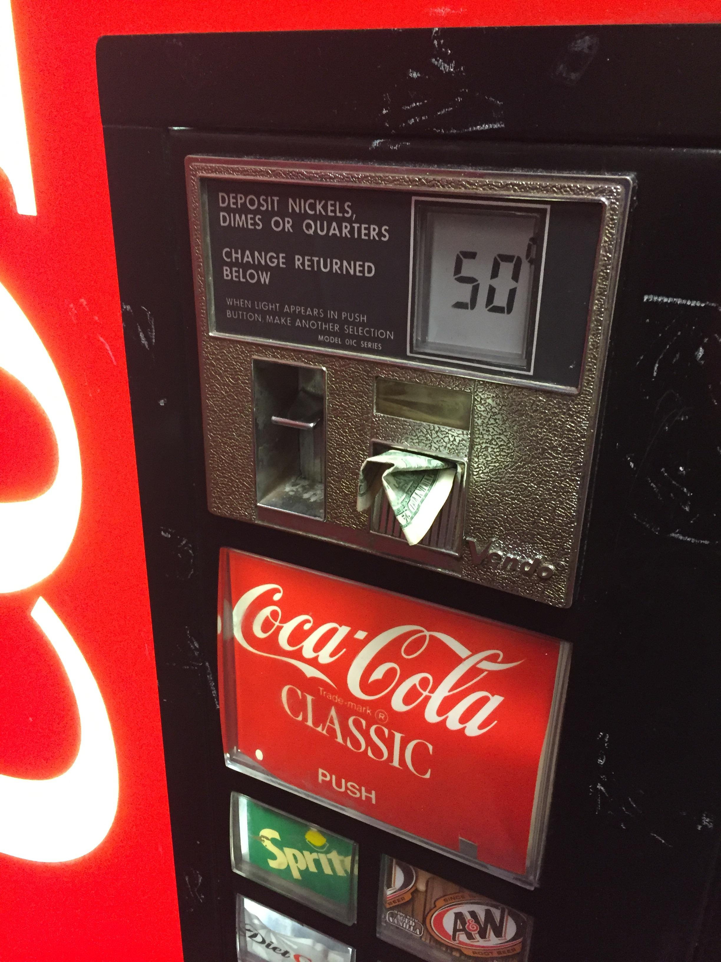 How to insert quarters in vending machine at 4x the speed Scrolller