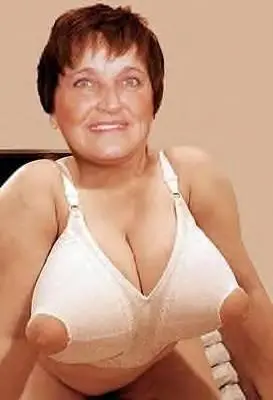 Busty brunette woman in open tip nursing bras showcasing big nipples and prominent areolas