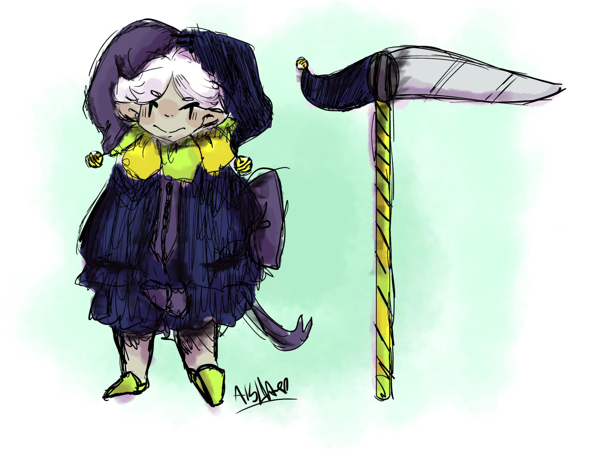Human Jevil. Inspired by Miyazaki’s art style | Scrolller
