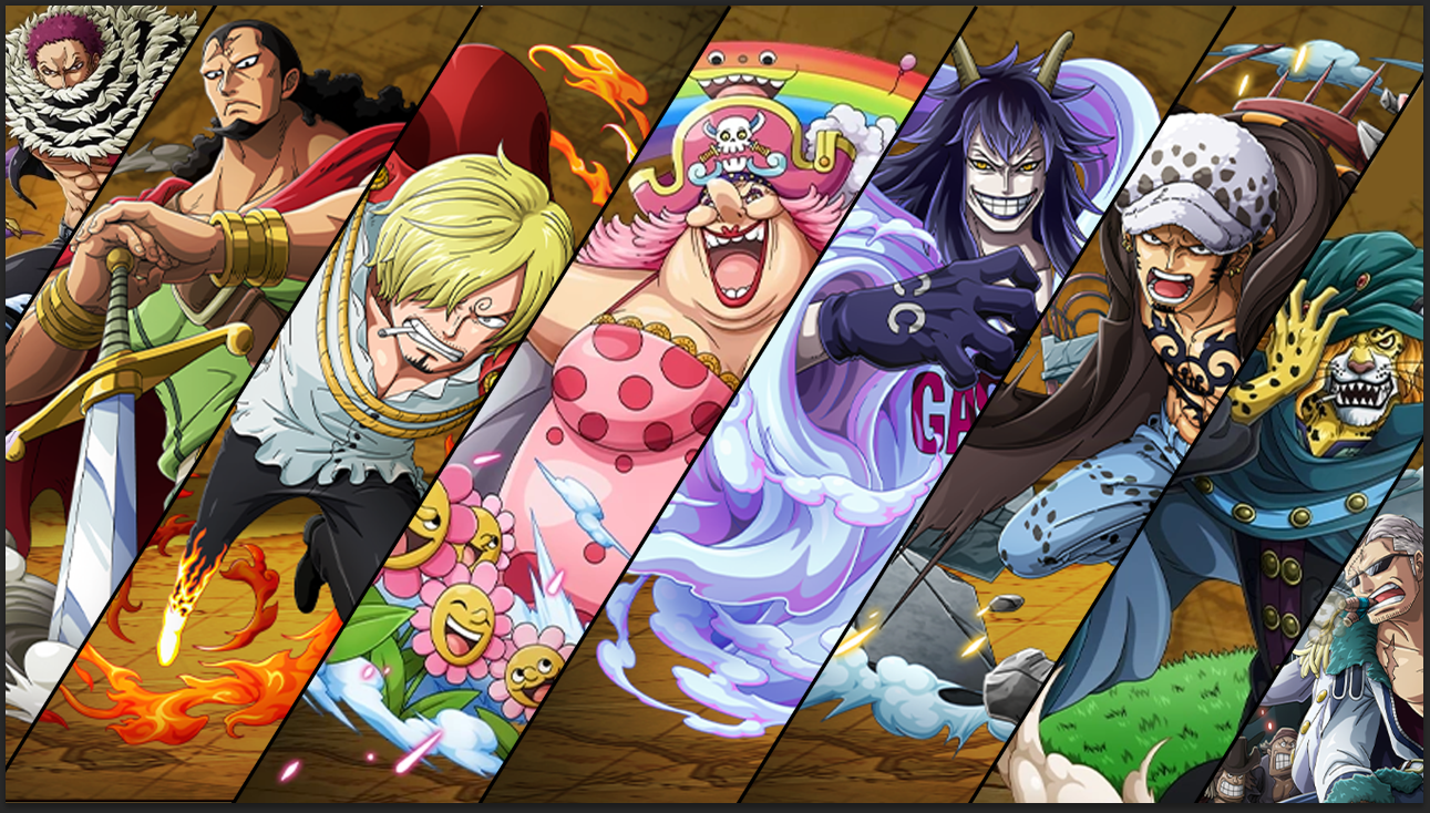 I decided to showcase my Top 8 One Piece characters and after a long