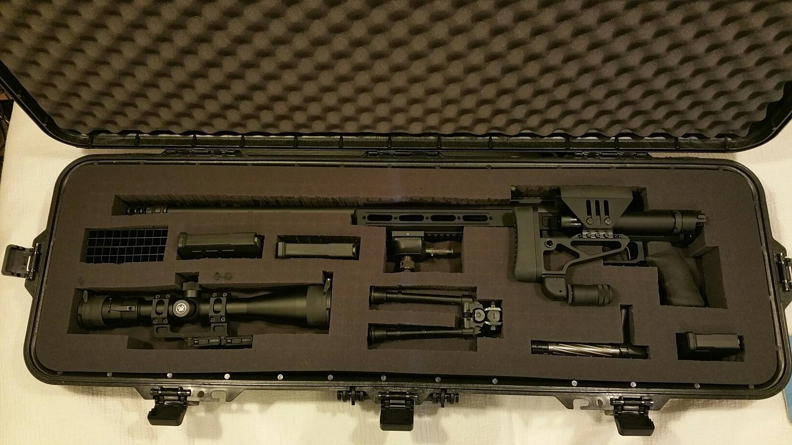 I have always wanted to assemble a sniper rifle from a neatly packed ...