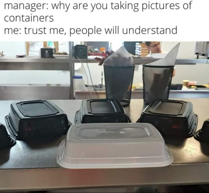 I know that containers | Scrolller