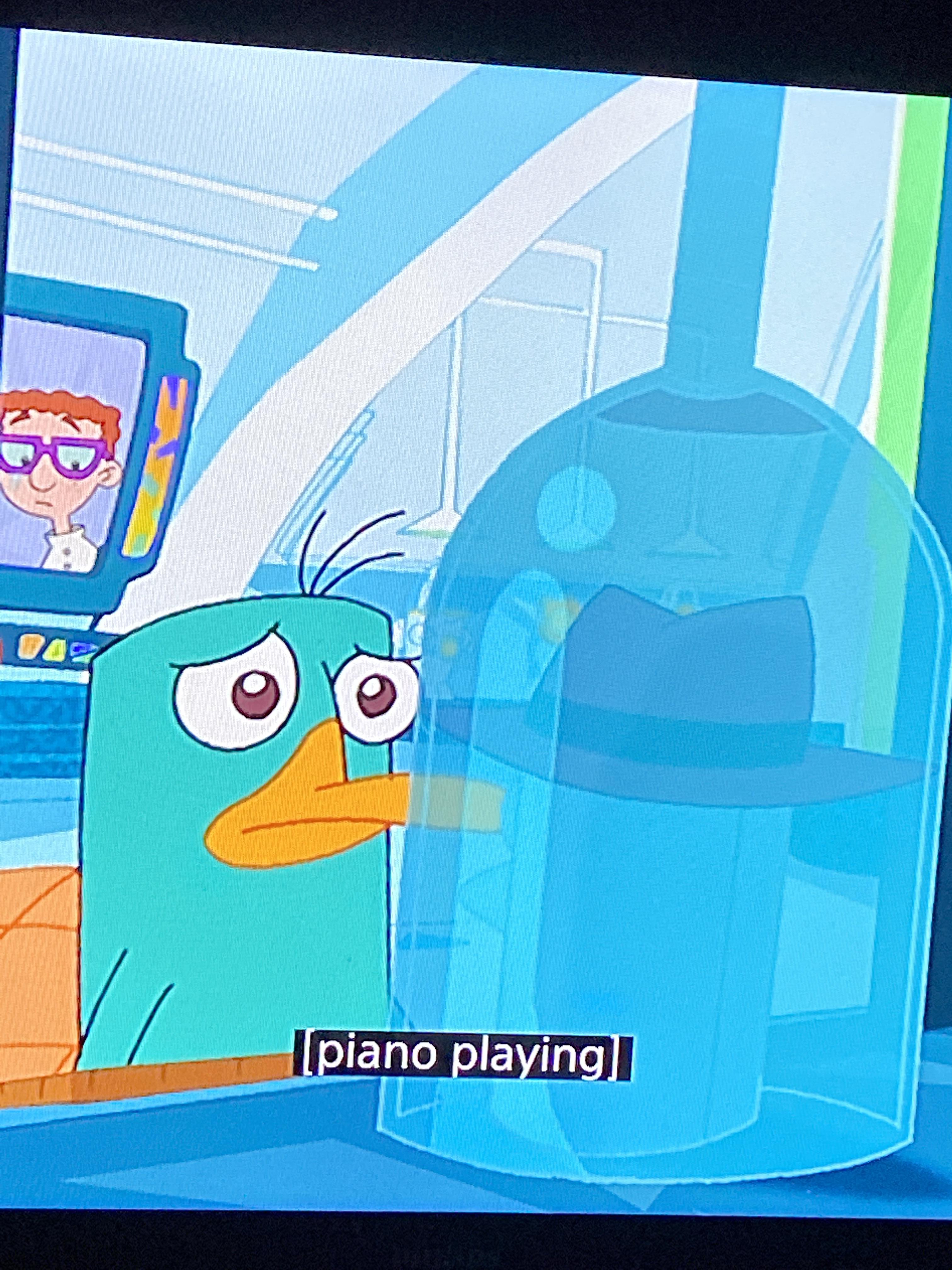 I’m rewatching all of phineas and ferb, and the first episode has no