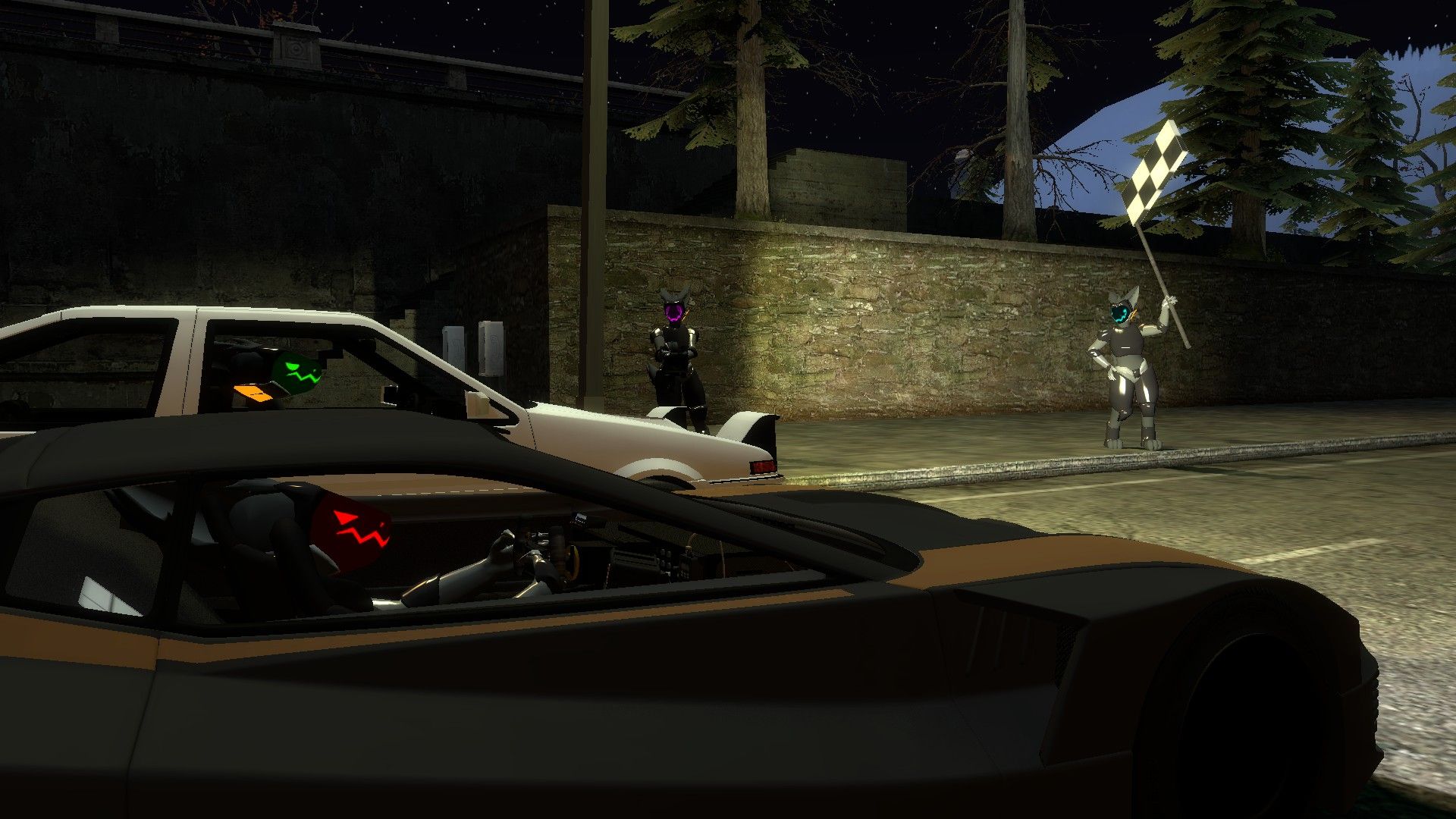 I made a scene of Protogen racing in Garry's mod! | Scrolller