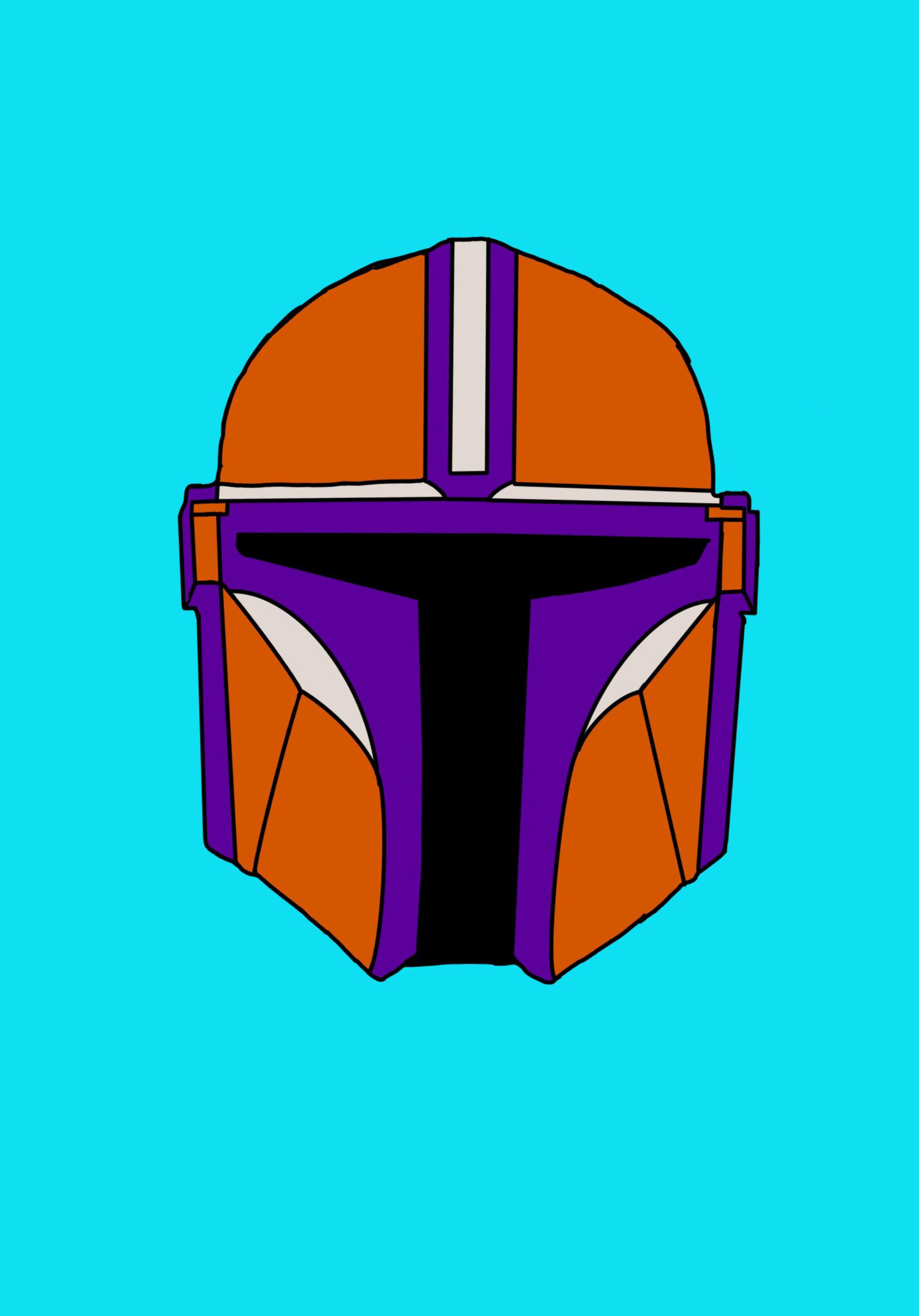 I made my own Mandalorian Helmet Scrolller