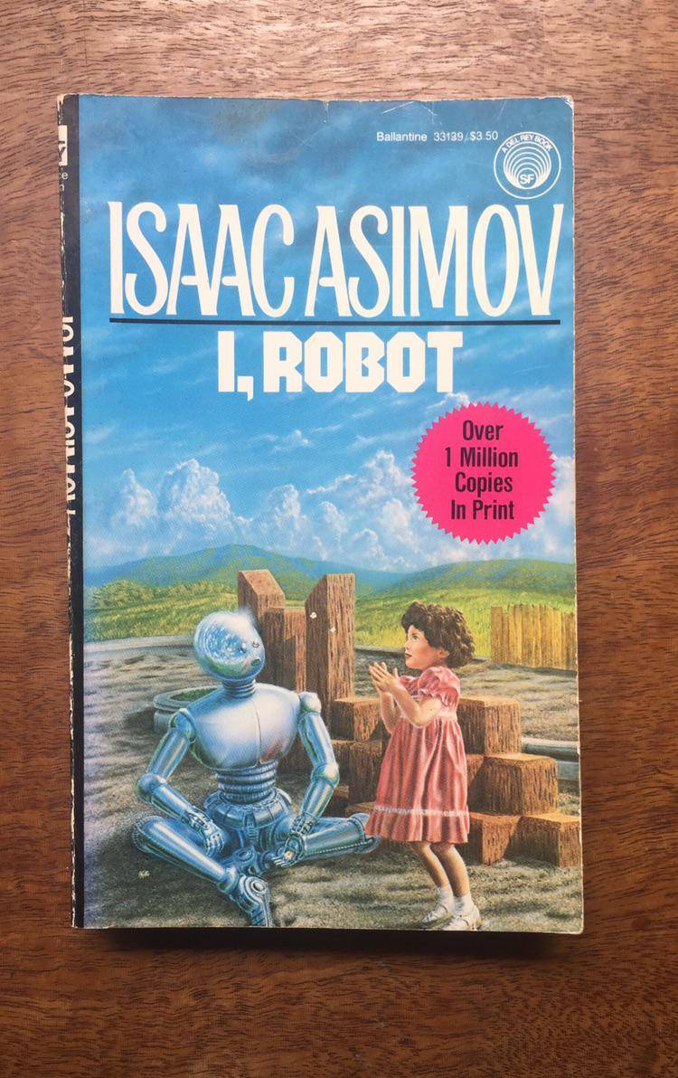 ‘I, Robot’ by Isaac Asimov, cover art by Don Dixon, 1984. Scrolller