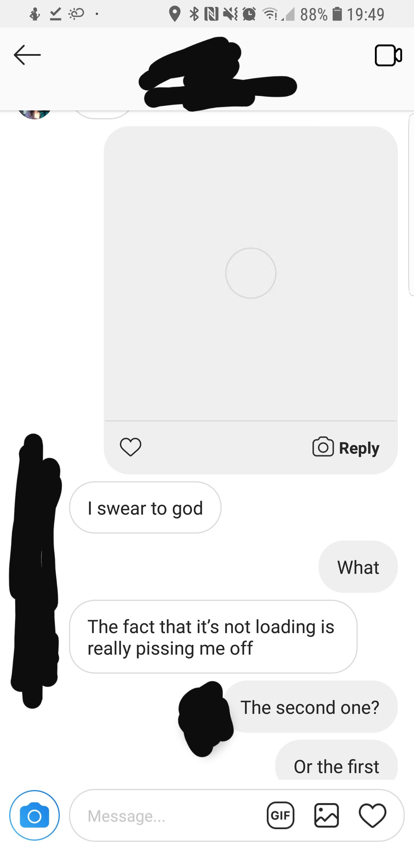I sent a loading screen to my friend | Scrolller