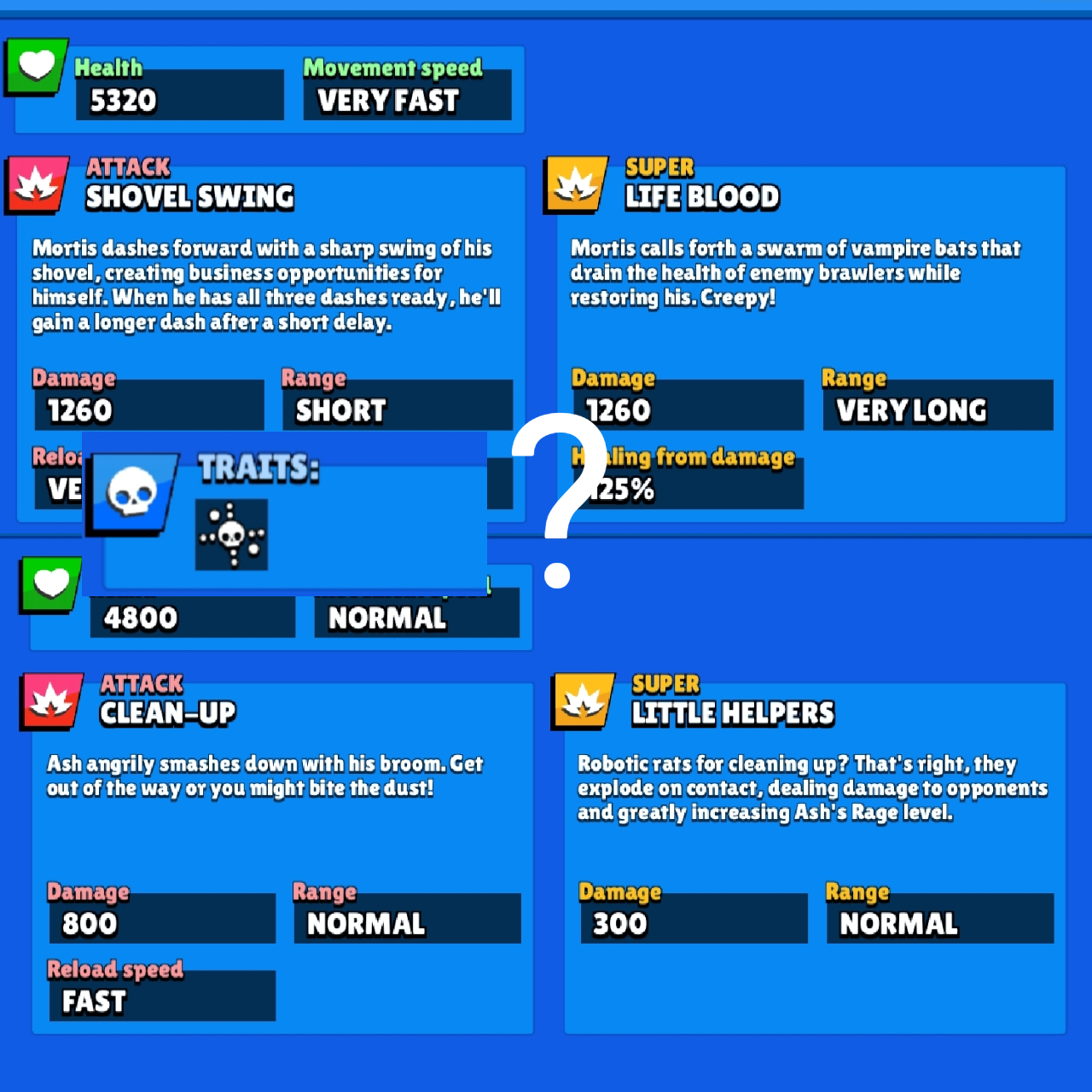 I think that ash's new rage ability and mortis's new coiled snake ...