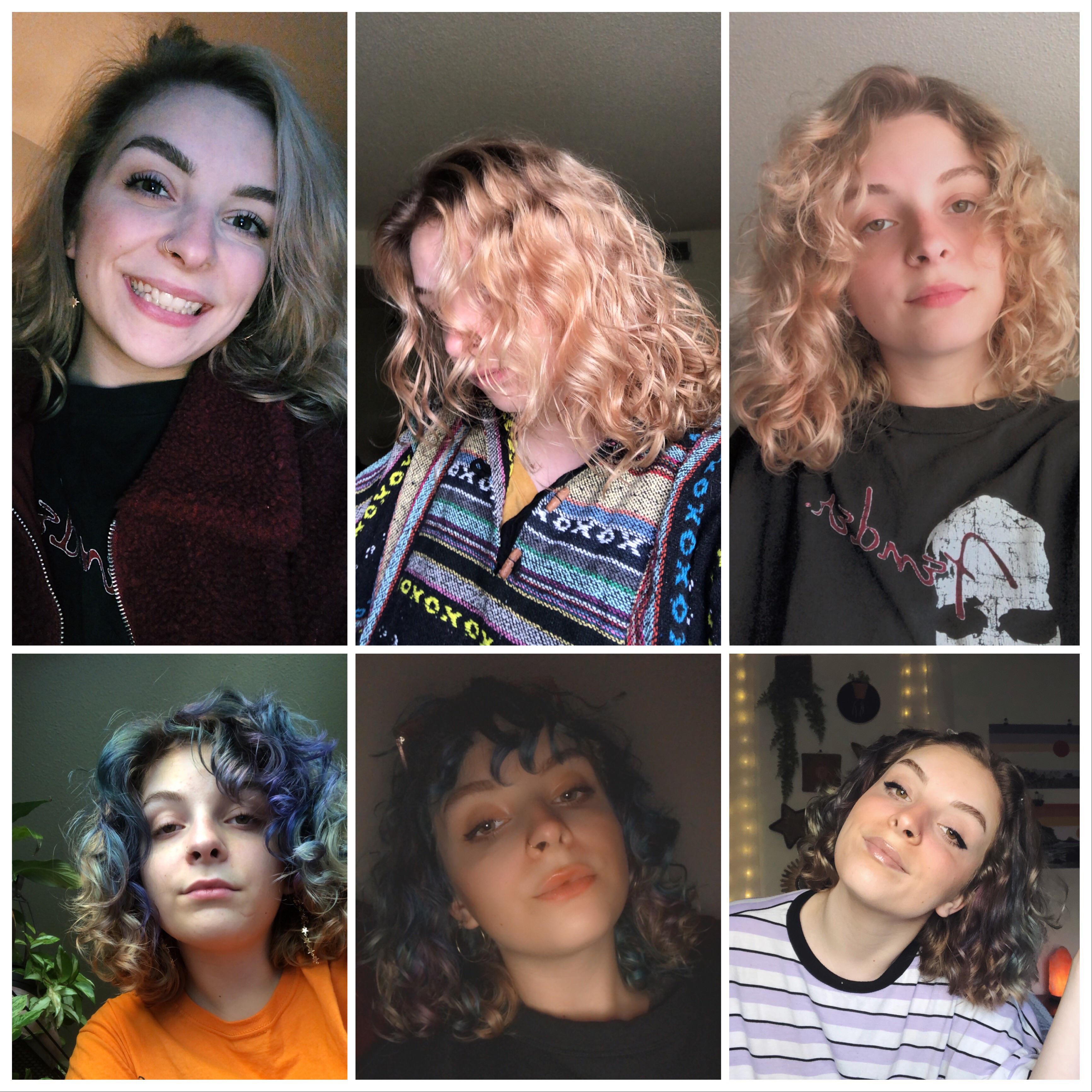 I thought my hair was straight/frizzy waves. After watching yt in