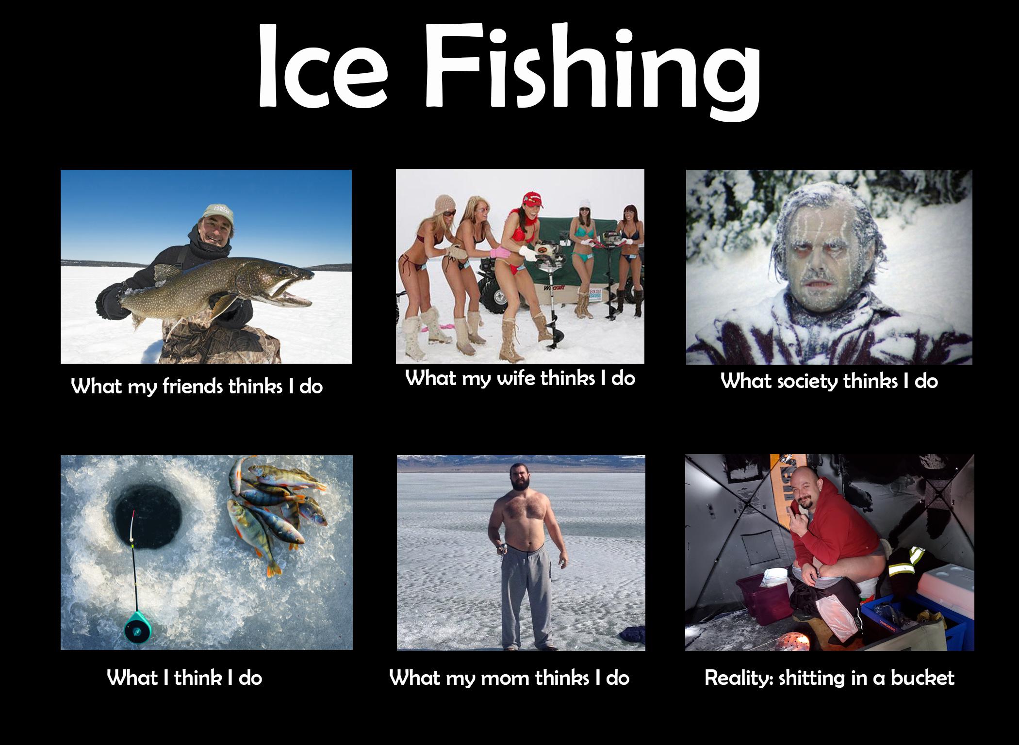 ice fishing in a nutshell Scrolller