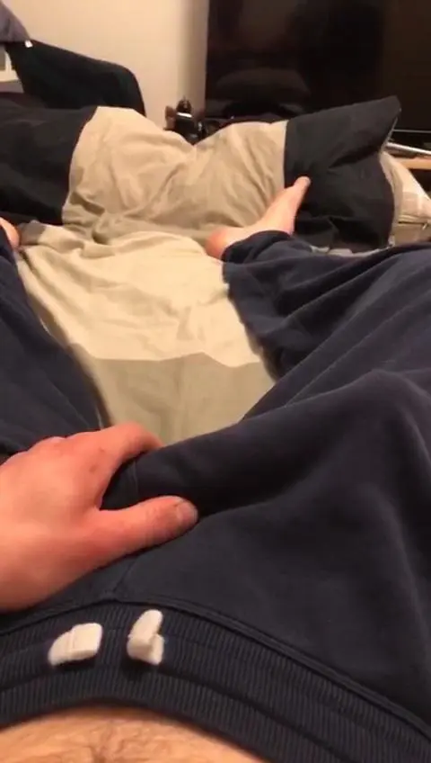I'm straight but my own dick print turns me on, is that weird?