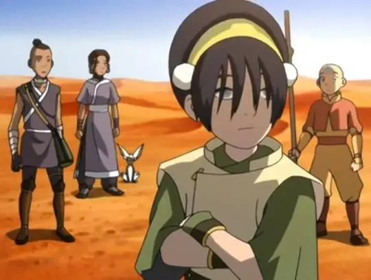 In avatar: the last airbender (2010), toph, a blind character, mentions ...