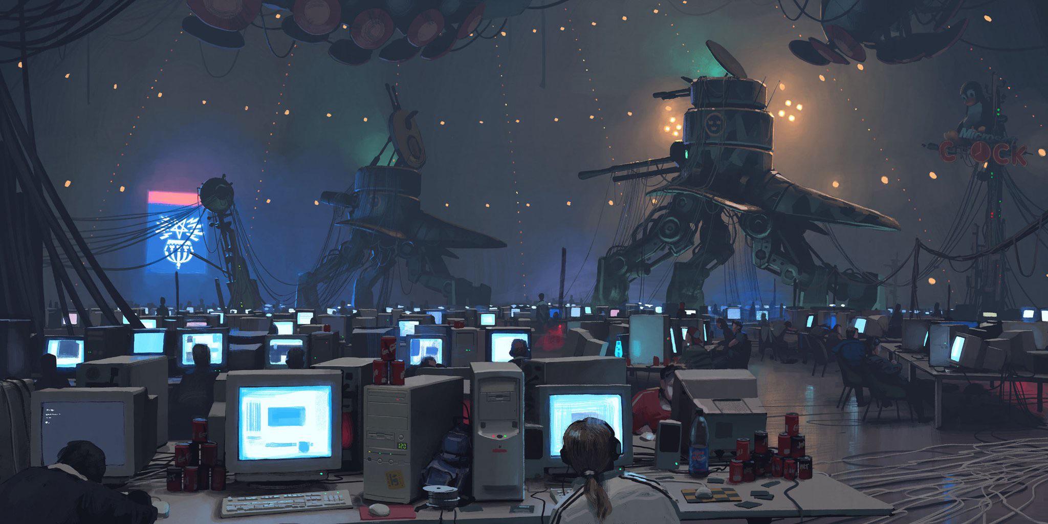 Inside the Mind by Simon Stalenhag