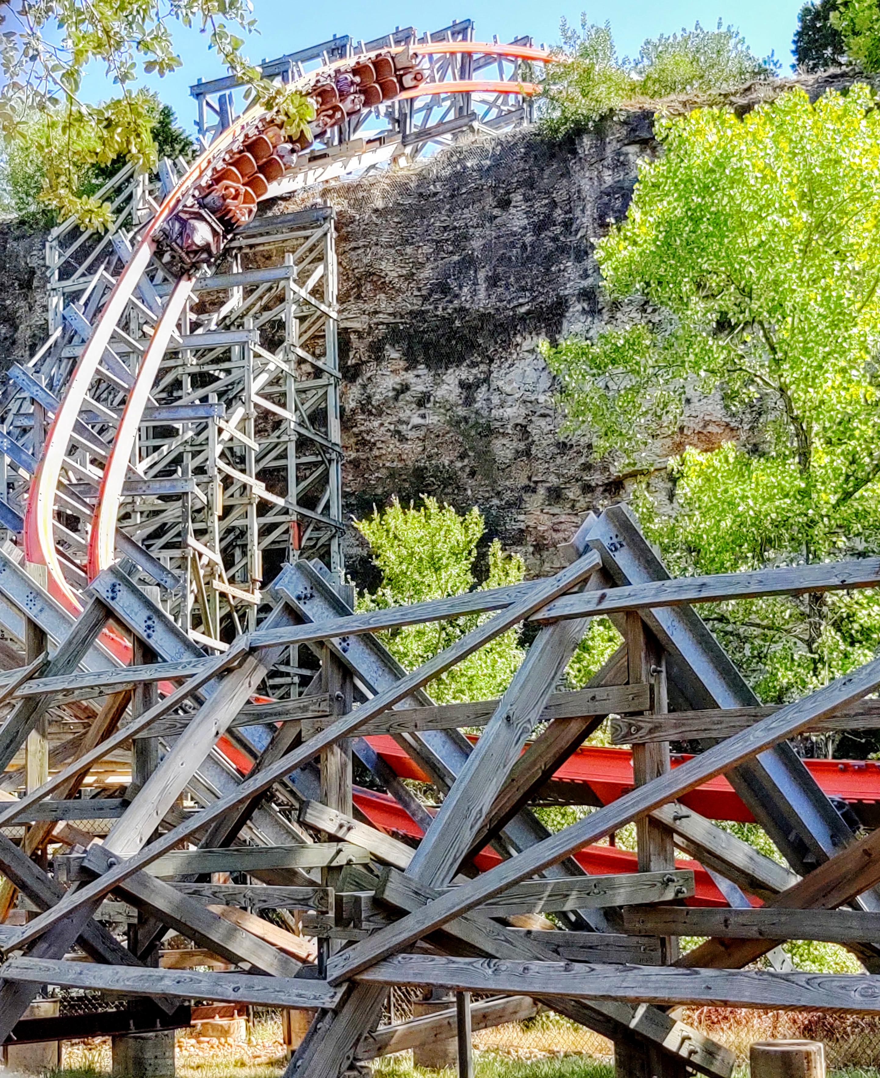 Iron Rattler at [Six Flags Fiesta Texas] | Scrolller