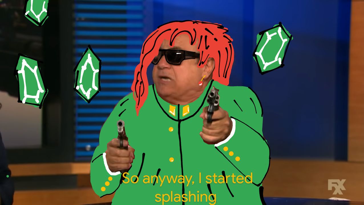 Is Kakyoin as Danny Devito cursed or blursed? | Scrolller