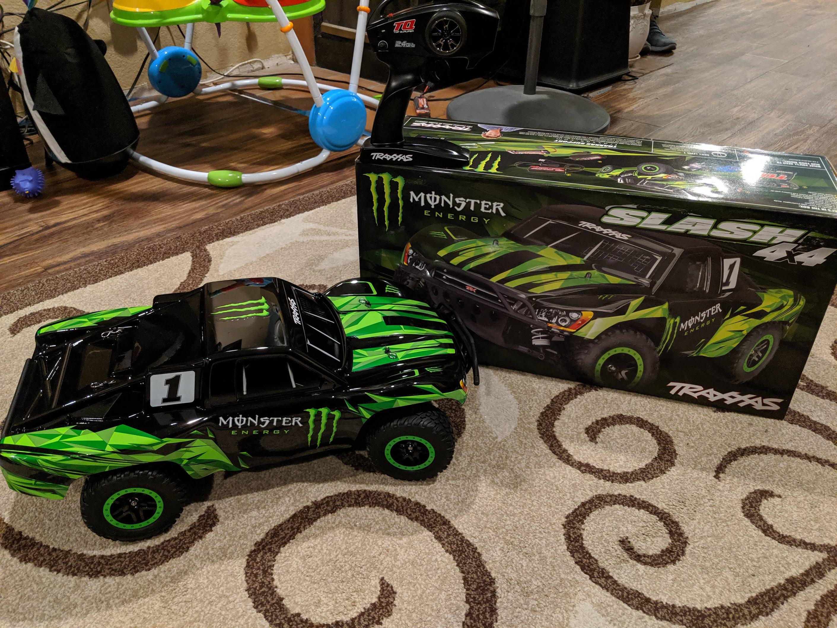 It finally came!!! Traded 500 monster TABS for this. Scrolller