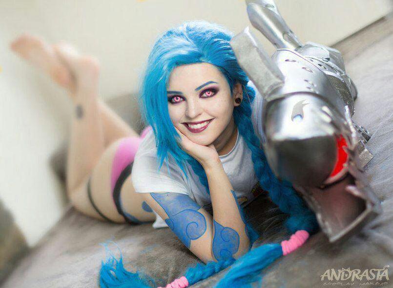Jinx Cosplay By The Gorgeous Andrasta Scrolller