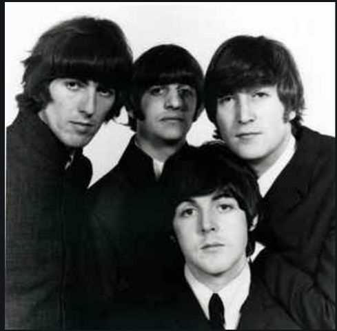 John Lennon, George Harrison, Paul McCartney, and Ringo Starr in the ...