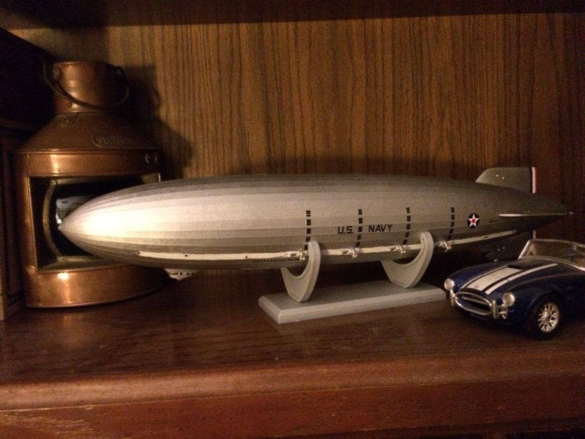 Just finished my model of the USS Macon | Scrolller