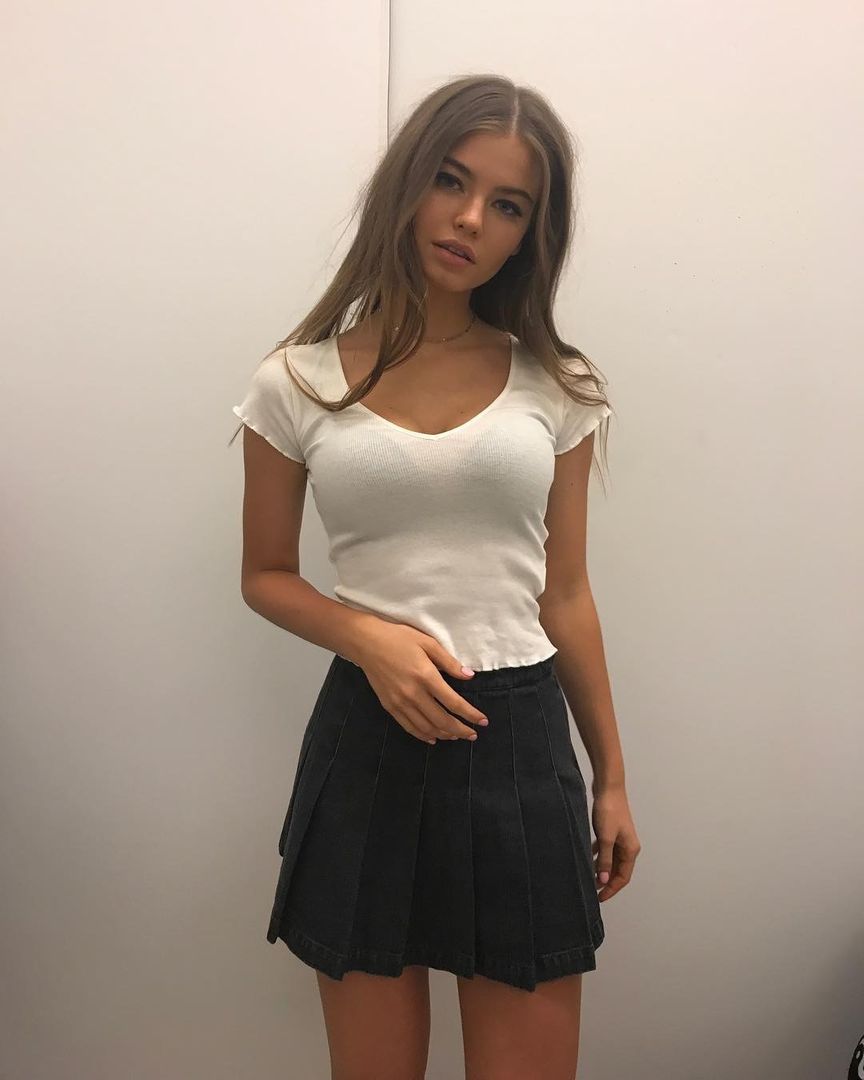 Dani getting naked in public Scrolller