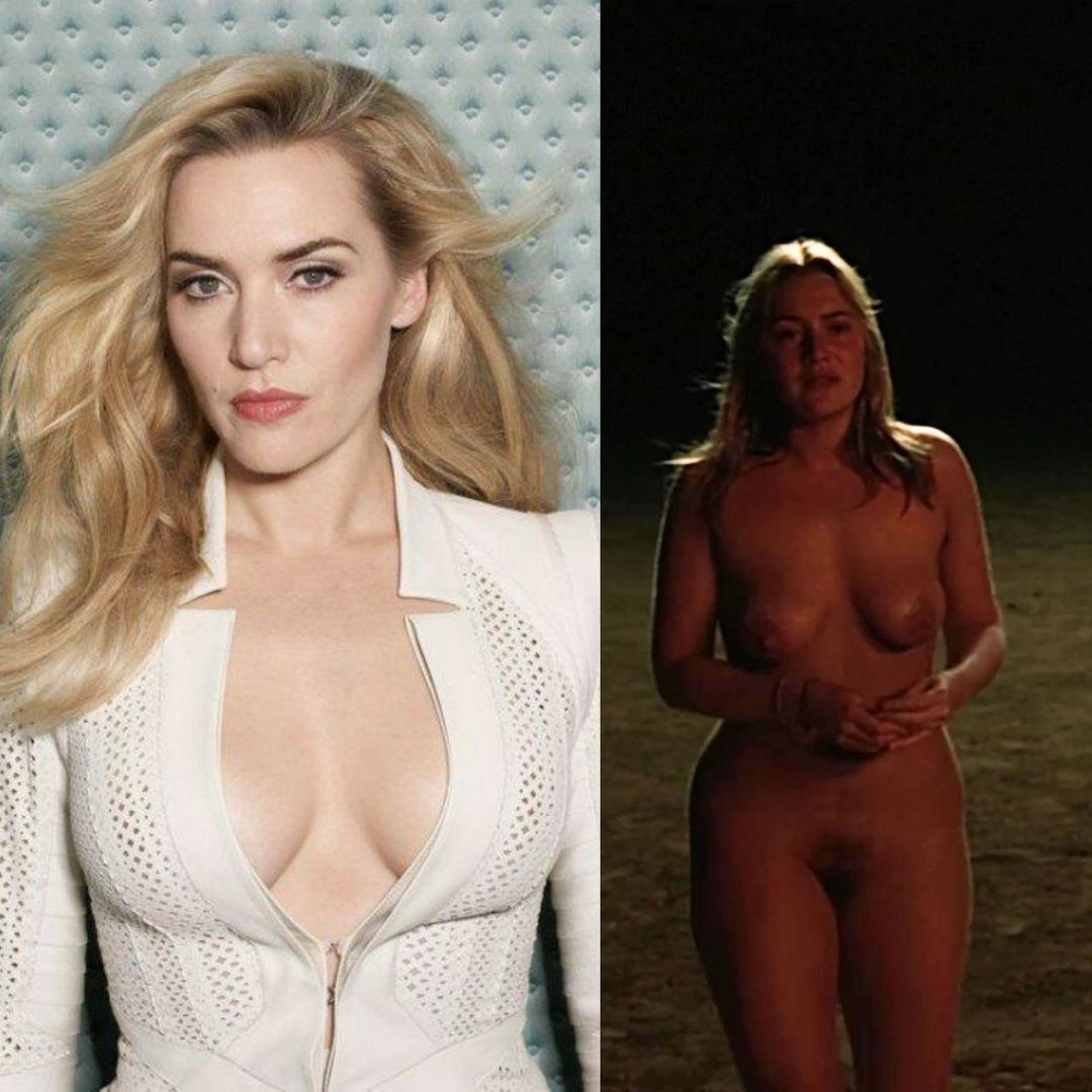 Kate Winslet on and off.
